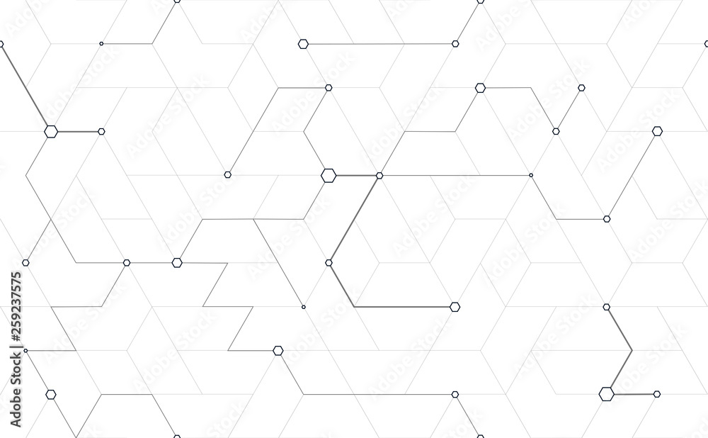Wall mural tillable grid mesh geometric pattern repeatable technology hi-tech