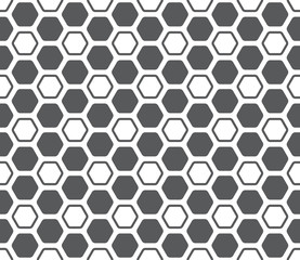 Honeycomb Pattern Hexagonal	Tillable grid mesh geometric repeatable technology hi-tech