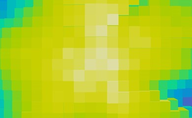 Abstract cube 3d extrude background,  illustration wallpaper.