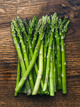 Frest green asparagus