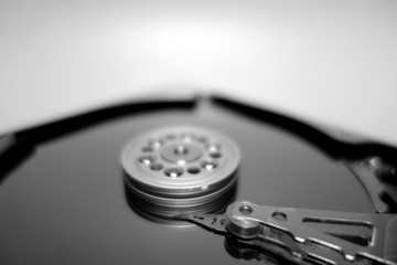 The mechanism of hard drive
