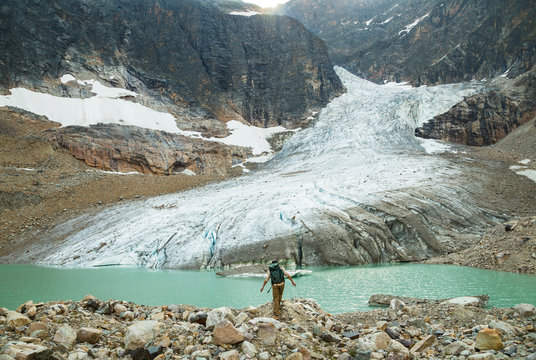 Toe of the Fraser Glacier