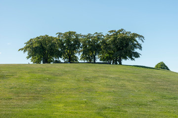 Almhöjden a memorial at the forest cemetery in Stockholm