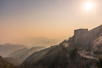 The Great Wall of China, section of Badaling, China