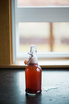 Fizzy kombucha overflow
