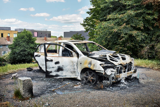 Burnt Out Car