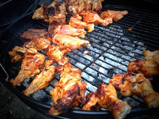 Summer barbecue grill