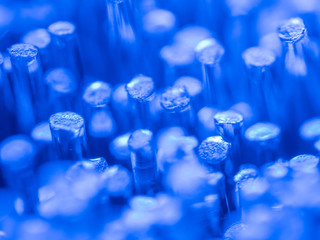 Fiber optic threads super macro