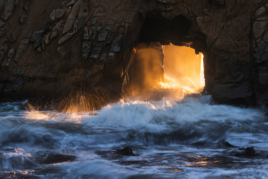 Pfeiffer beach, California