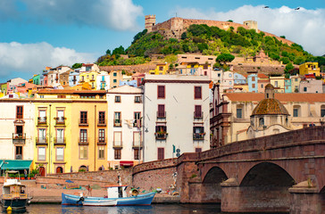 Bosa, town and comune in the province of Oristano, Sardinia