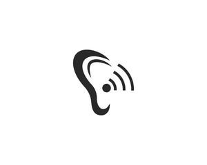 Hearing Logo vector
