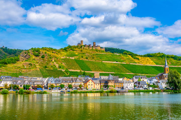 Burg Thurant above Alken town in Germany