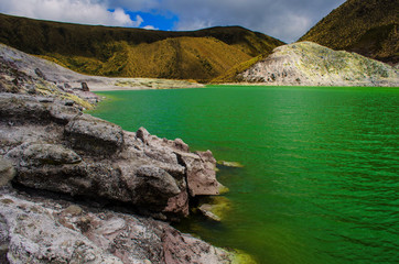 Laguna verde, Nariño, Colombia