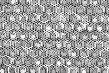 Complex hexagonal pattern