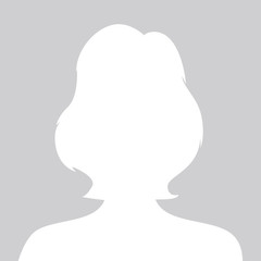 Person gray photo placeholder woman