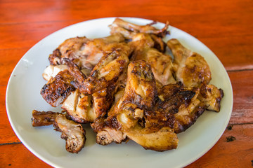 Grilled chicken meats