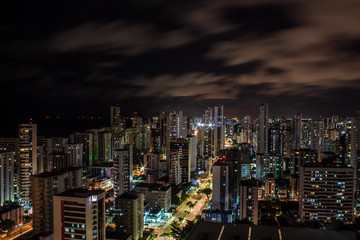 Naklejka premium City Lights - Recife by night