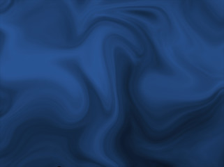 Black and Princess Blue Liquify Effect Background Texture for design. Liquid and wave background. Cover to web design. Abstract colorful gradient,