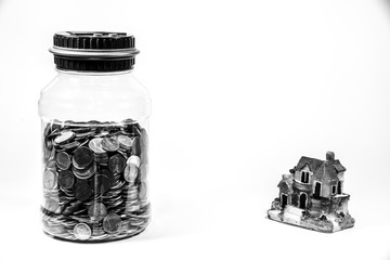 Saving money to buy a house