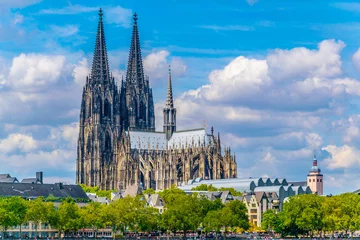 Detail der Kathedrale in Köln, Deutschland © dudlajzov