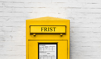 Fristablauf Briefkasten