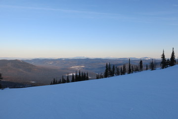 slope in te mountains