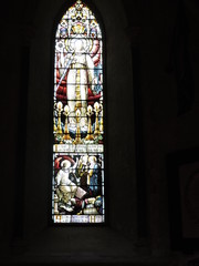 stained glass window