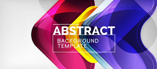 Techno lines, hi-tech futuristic abstract background template with arrow shapes