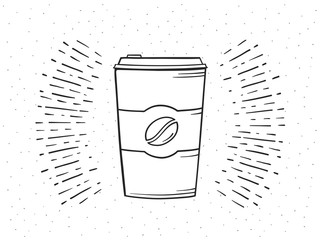 Hand Drawn Coffee Cup