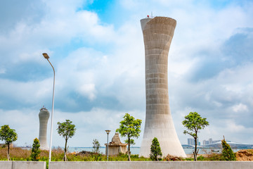 Lighthouse Building in Zhanjiang Bay