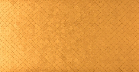 golden decorative mosaic arabic ornamental pattern