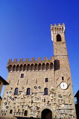 Fototapeta na wymiar Vicari Palace, Scarperia, Tuscany, Italy