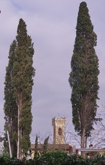 Tower of Vicari, Scarperia, Tuscany, Italy