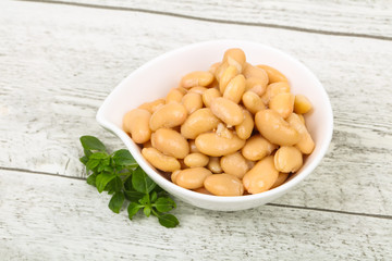 Baked white bean