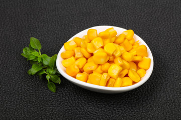 Young sweet corn