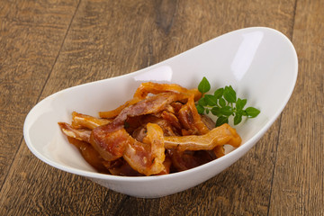 Pork ear snack