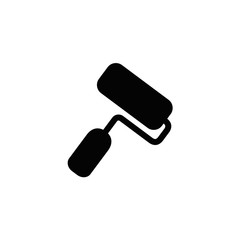 paint roller icon. vector illustration