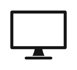 Computer Icon. Flat style vector EPS.