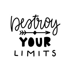 Fototapeta premium Vector typography motivational poster
