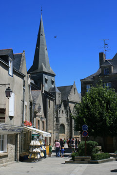 Pilori square In Guerande (France)