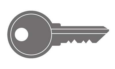 Hausschlüssel / Wohnungschlüssel - Vektor Grafik