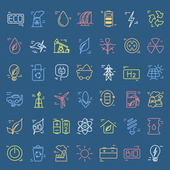 Vector icon set