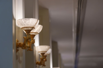 Modern wall lamp interior lighting bulbs decoration contemporary