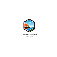 Landscape Logo Template