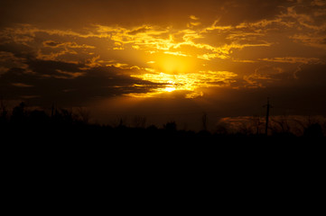 Fototapeta premium sunset