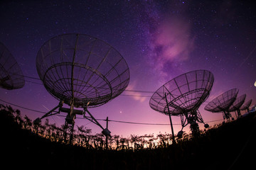 Radio telescopes and the Milky Way