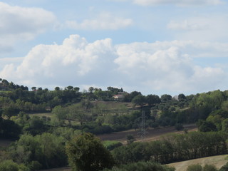 Paesaggio nuvoloso