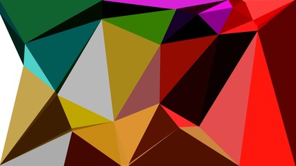Fototapeta premium abstract geometric background with triangles