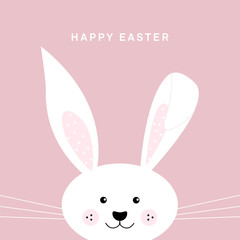 Fototapeta premium Easter bunny, happy easter