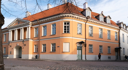 old palace in tallinn estonia old town